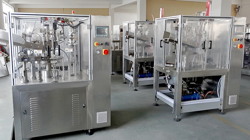 Verpackungsmaschine Werkstatt.